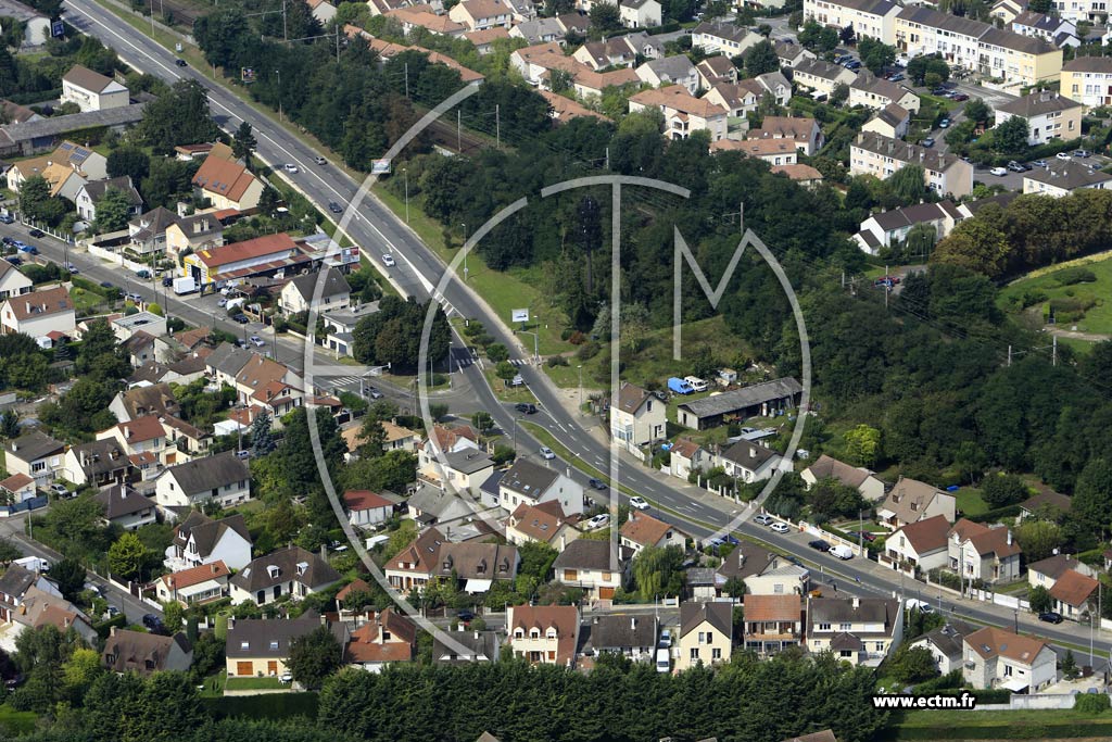 Photo arienne de Villepreux (Pont de Biais)