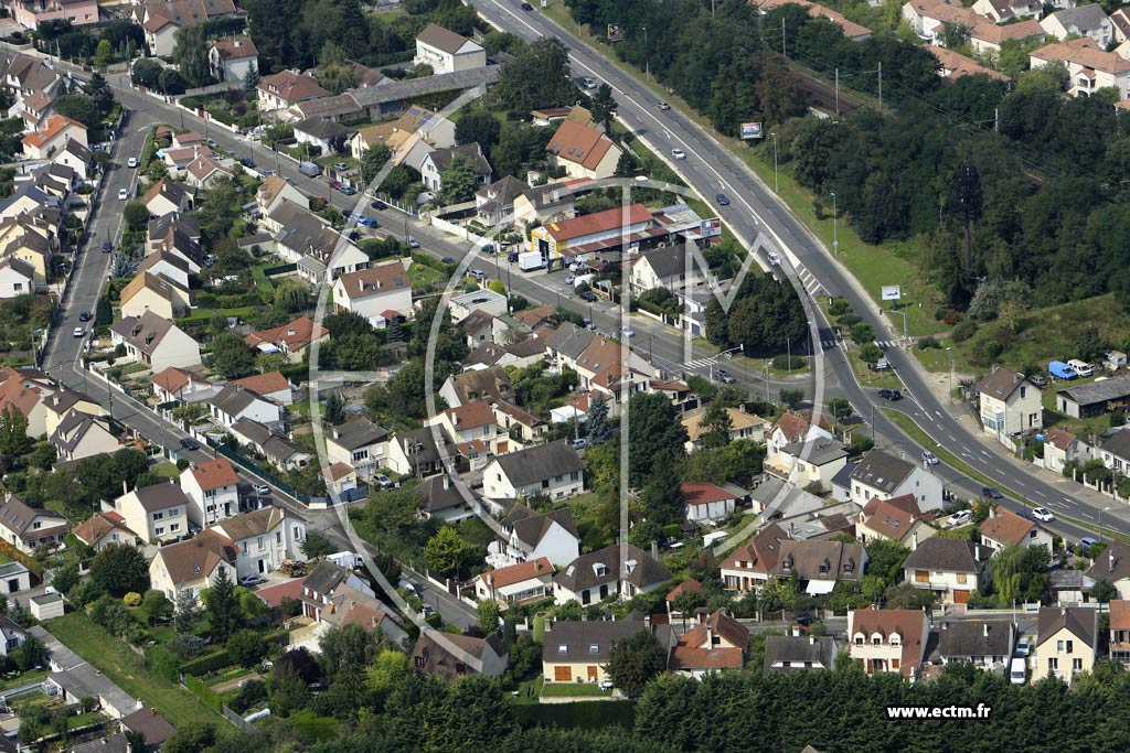 Photo arienne de Villepreux (Pont de Biais)
