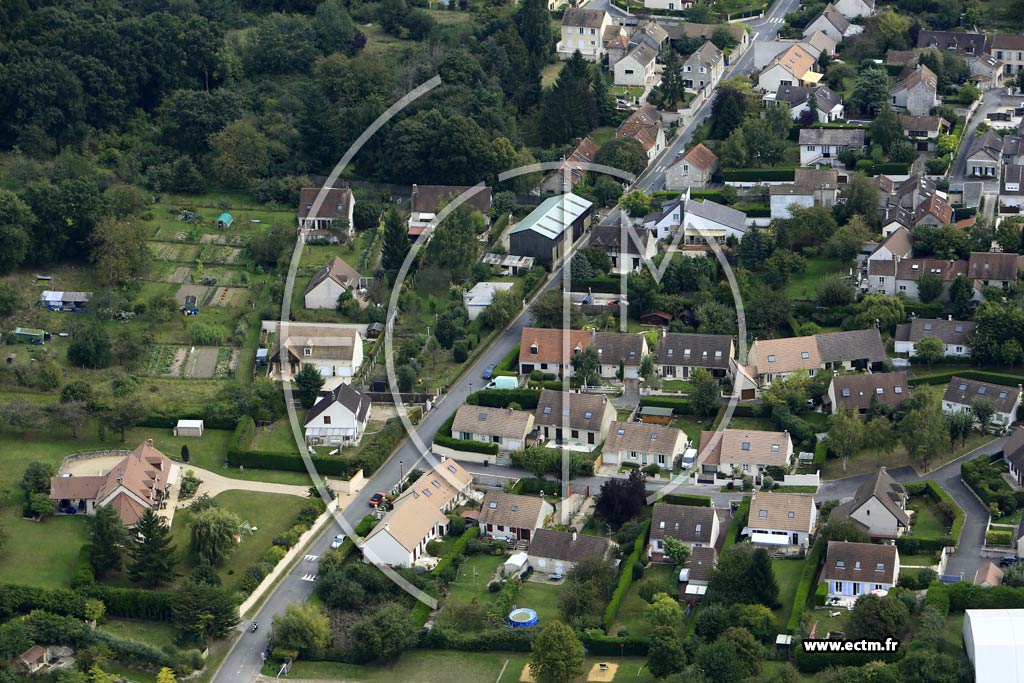 Photo arienne de Villiers-Saint-Frderic