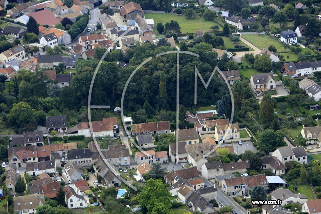Photo arienne de Villiers-Saint-Frderic