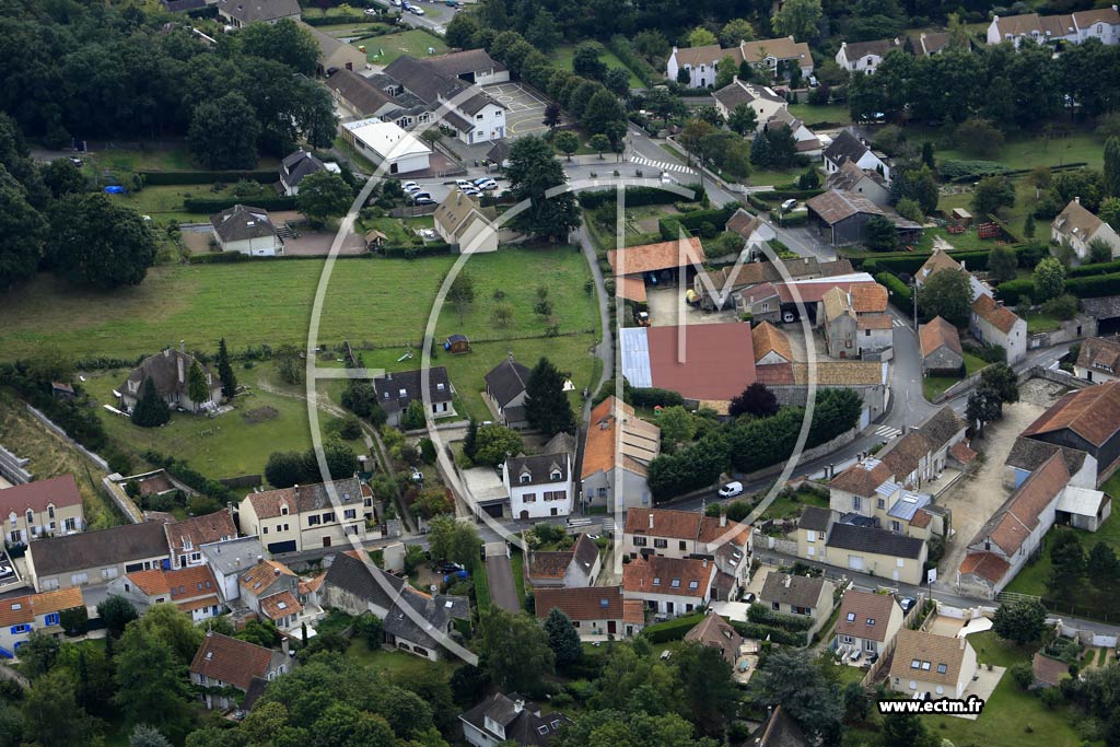 Photo arienne de Villiers-Saint-Frderic