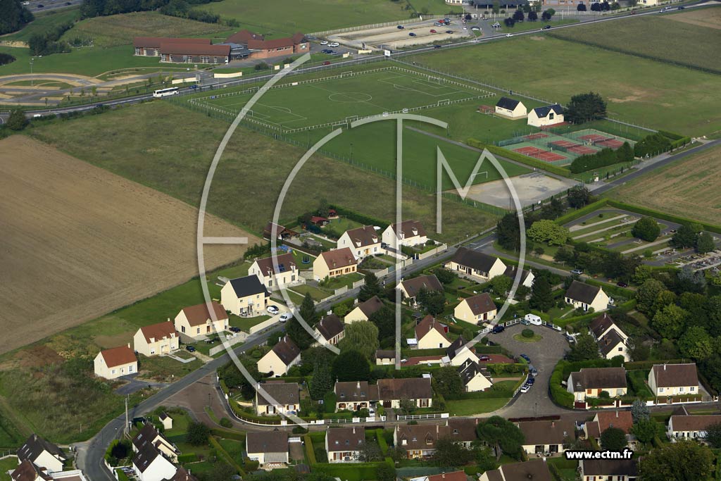 Photo arienne de Agnetz (Gicourt)