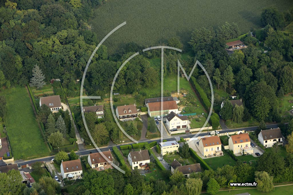Photo arienne de Angicourt