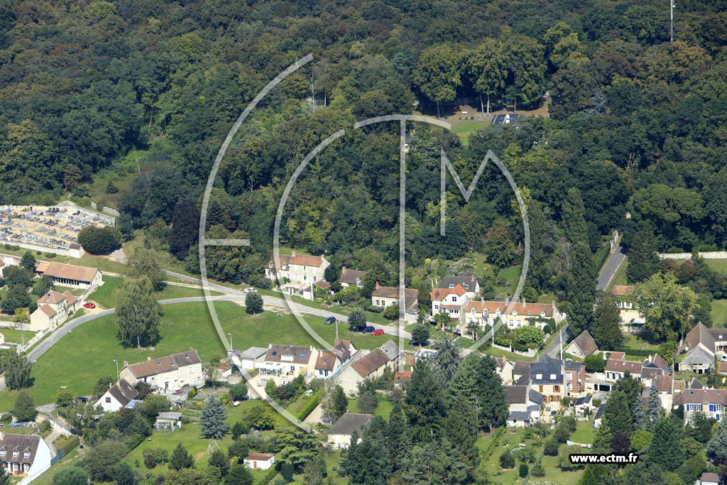Photo arienne de Apremont