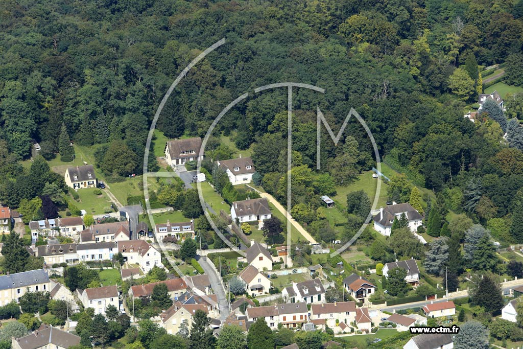 Photo arienne de Apremont