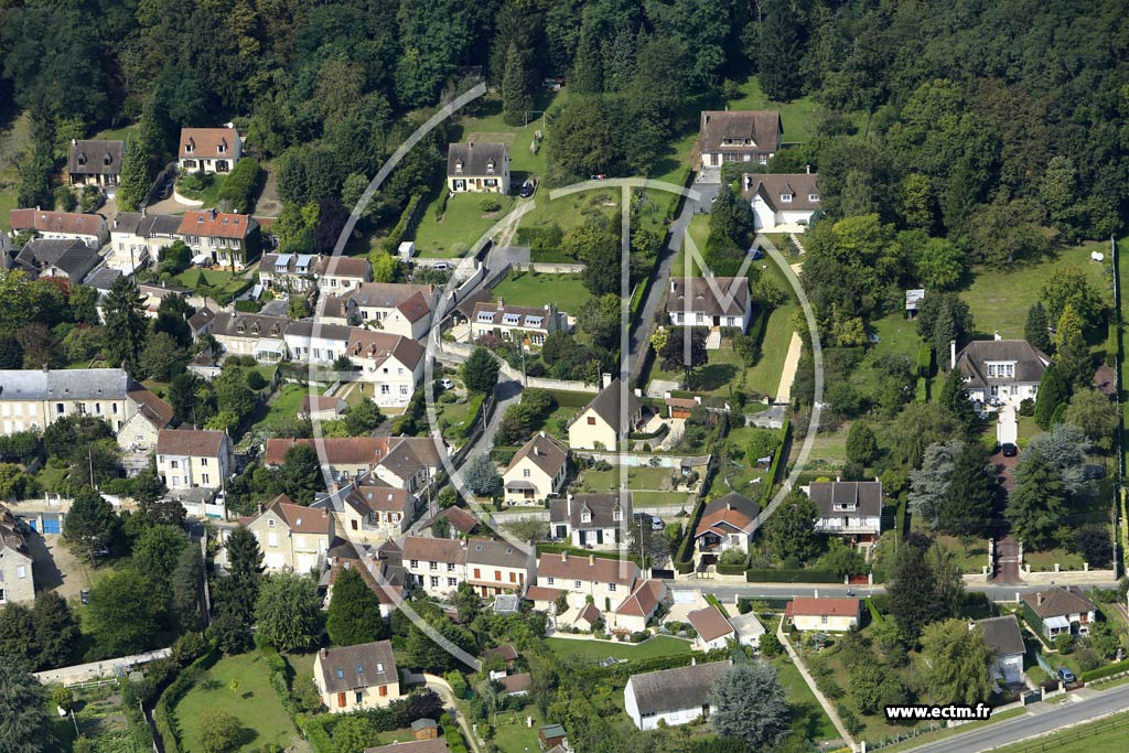Photo arienne de Apremont