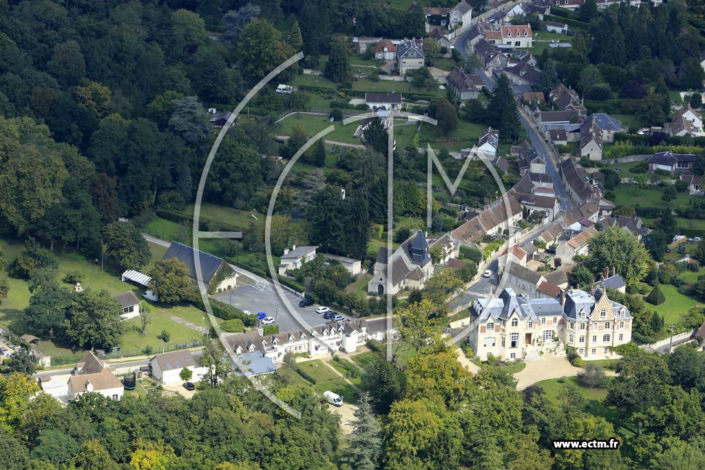 Photo arienne de Aumont-en-Halatte