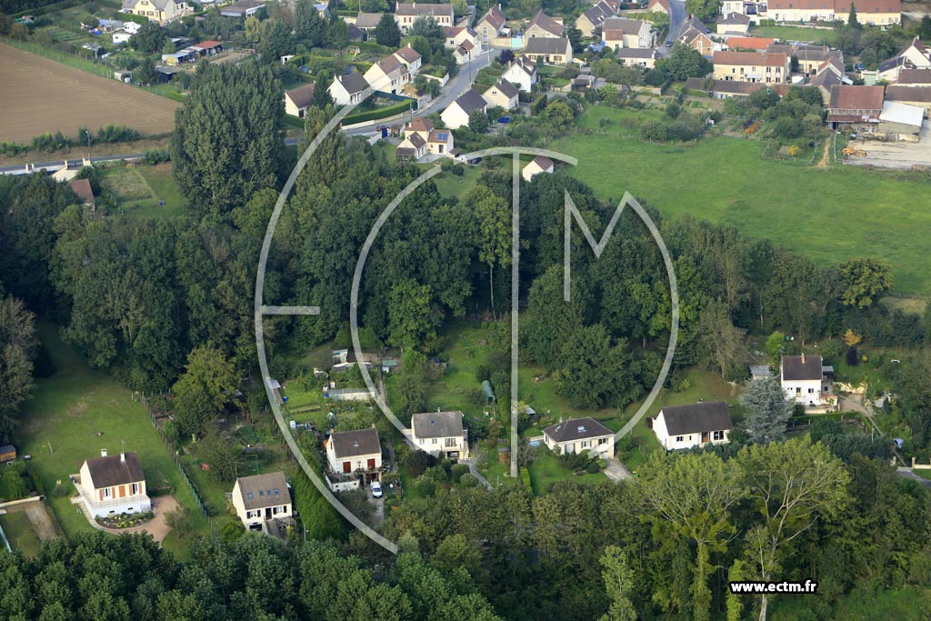 Photo arienne de Bailleval (Sncourt)
