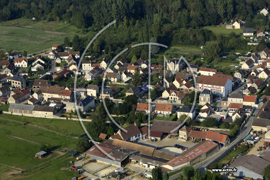 Photo arienne de Balagny-sur-Thrain