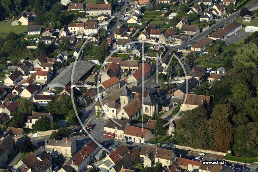 Photo arienne de Balagny-sur-Thrain