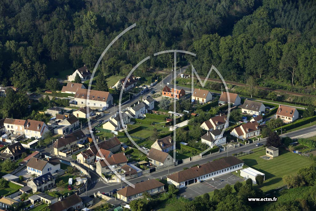 Photo arienne de Balagny-sur-Thrain
