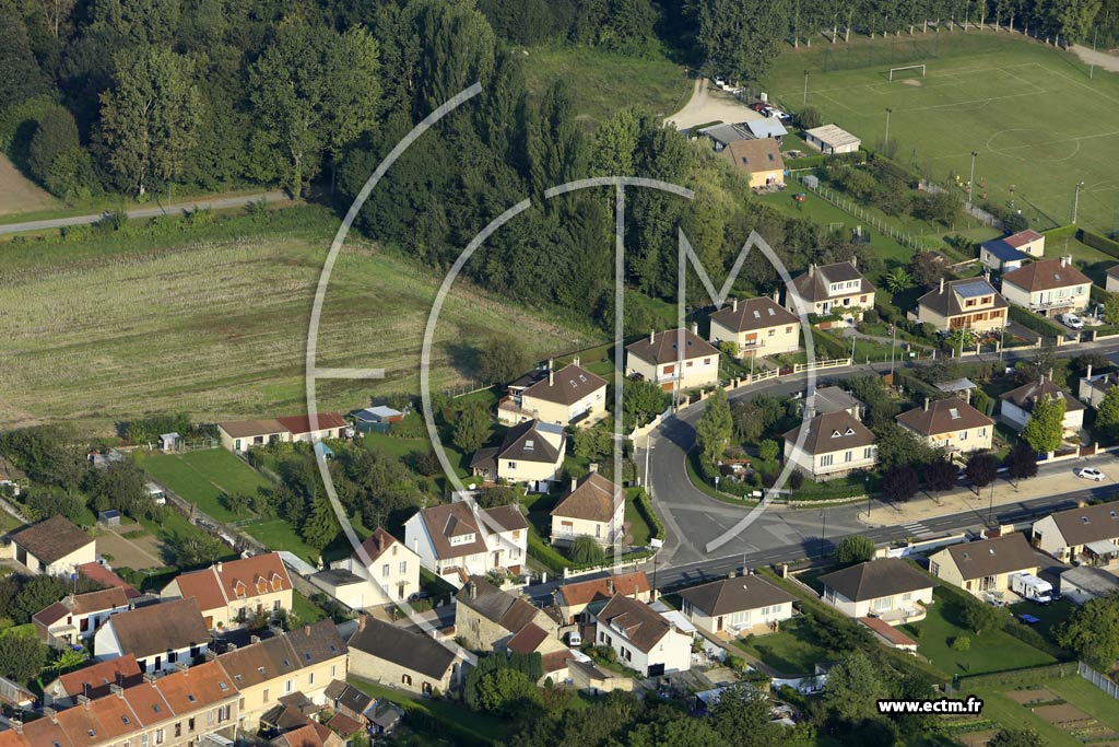 Photo arienne de Balagny-sur-Thrain
