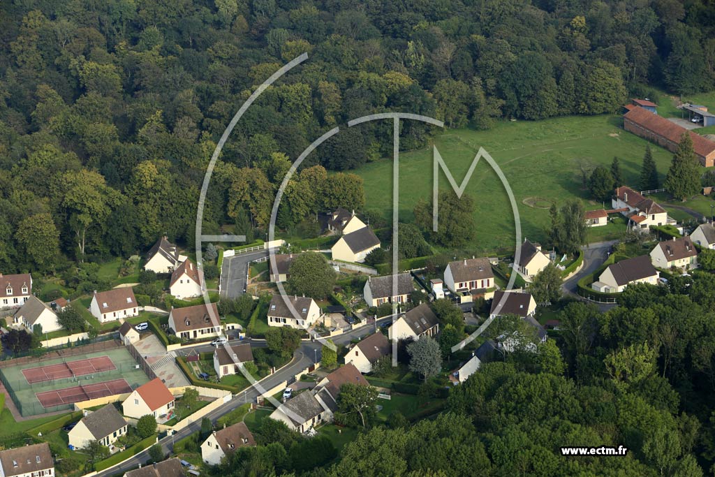 Photo arienne de Breuil-le-Sec (Crapin)