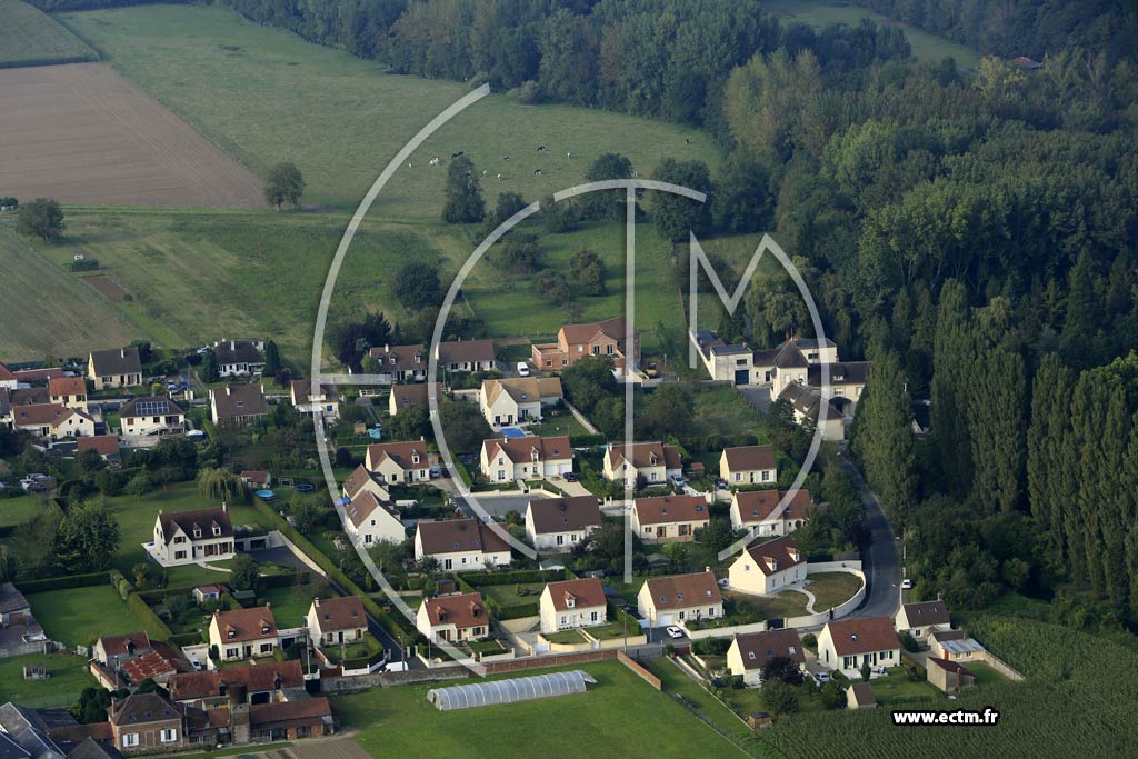 Photo arienne de Breuil-le-Vert