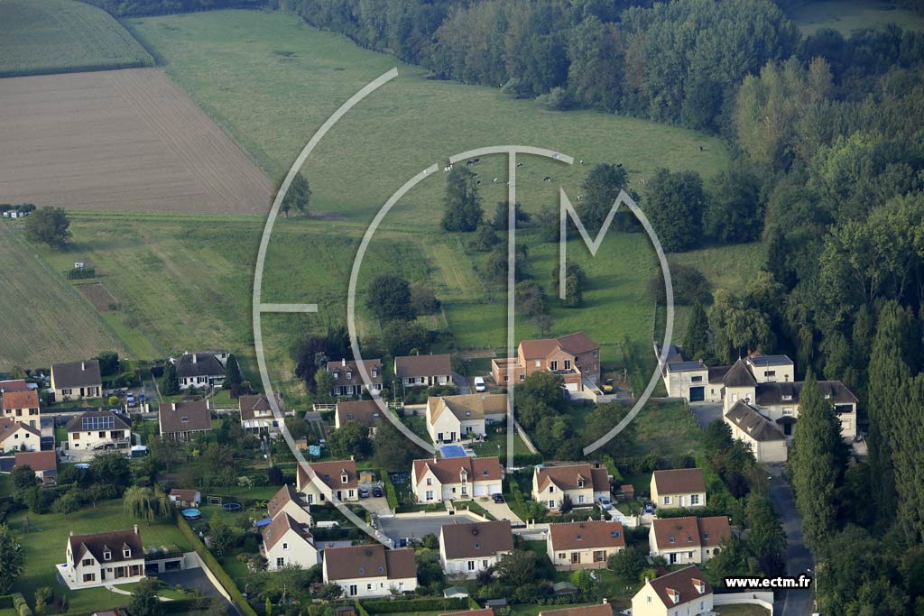 Photo arienne de Breuil-le-Vert