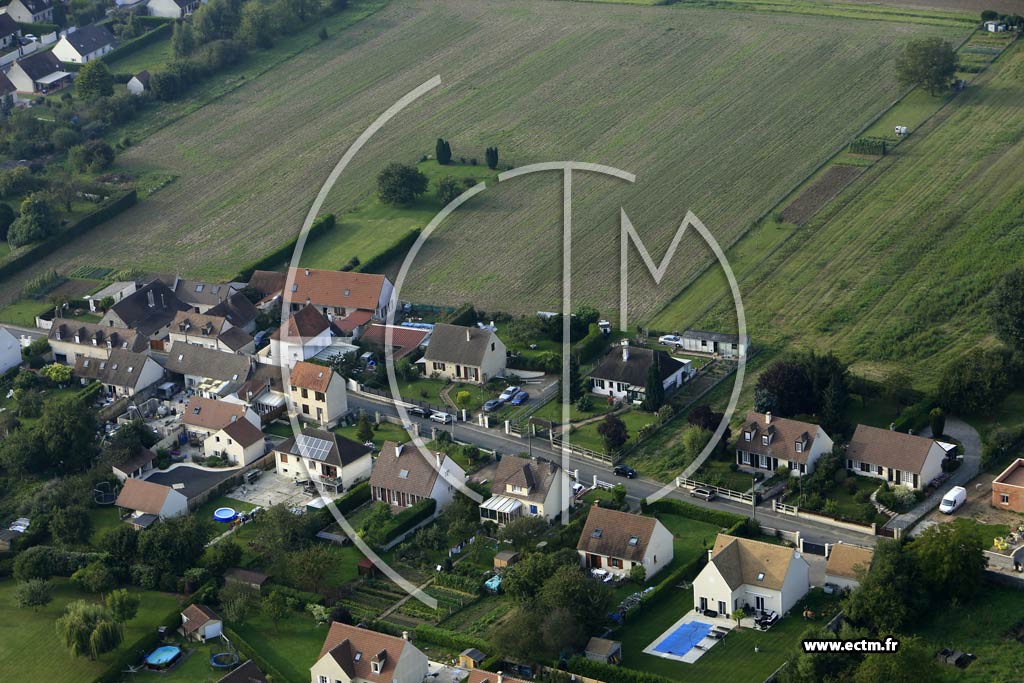 Photo arienne de Breuil-le-Vert