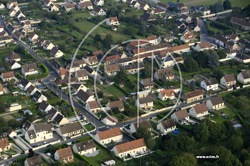 Photo arienne de Breuil-le-Vert