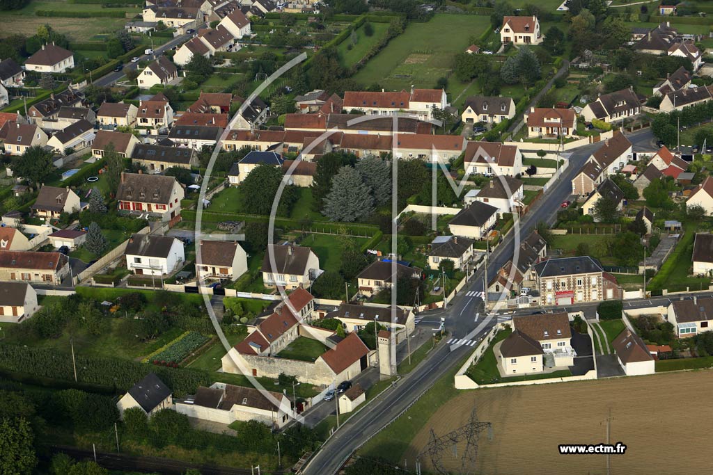 Photo arienne de Breuil-le-Vert