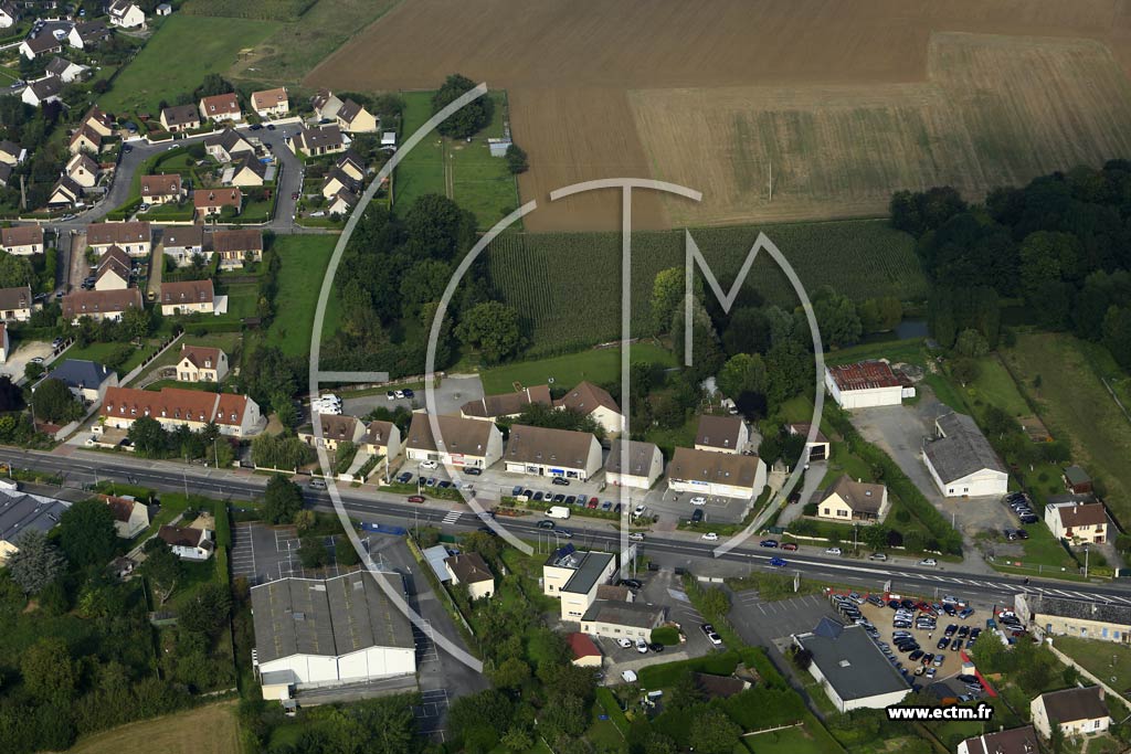 Photo arienne de Breuil-le-Vert (les Cailloux)