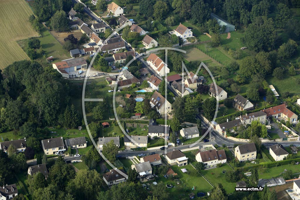 Photo arienne de Breuil-le-Vert (les Fontaines)