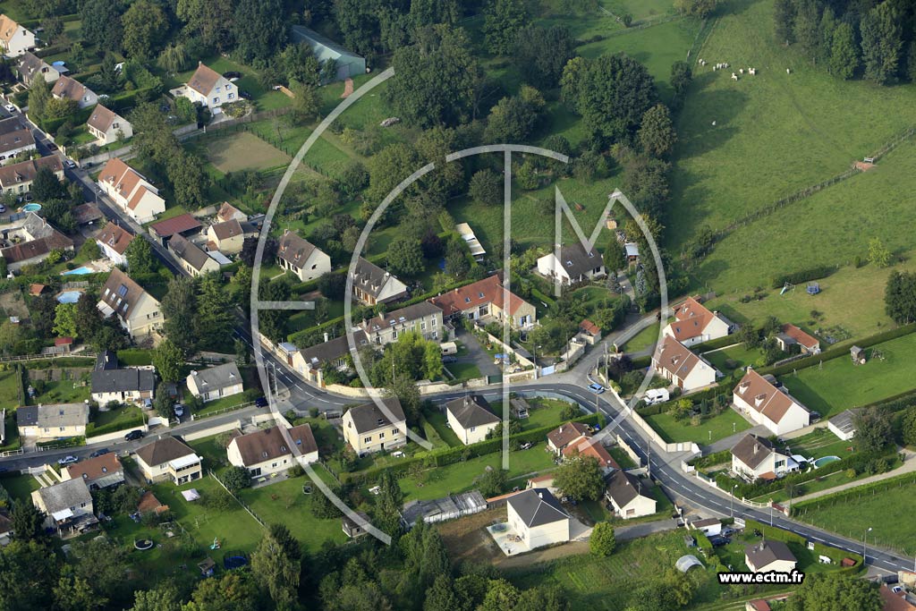 Photo arienne de Breuil-le-Vert (les Fontaines)