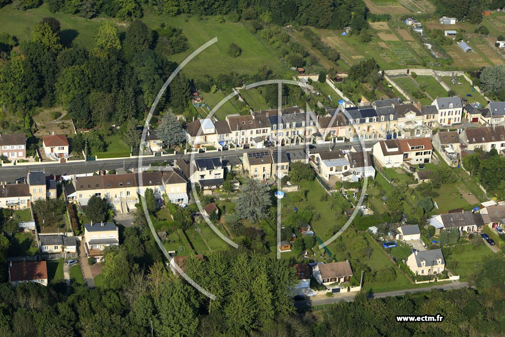 Photo arienne de Bury