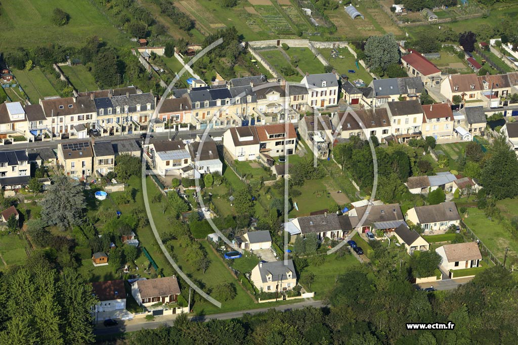 Photo arienne de Bury