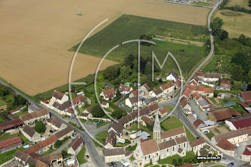 Photo arienne de Cambronne-ls-Clermont