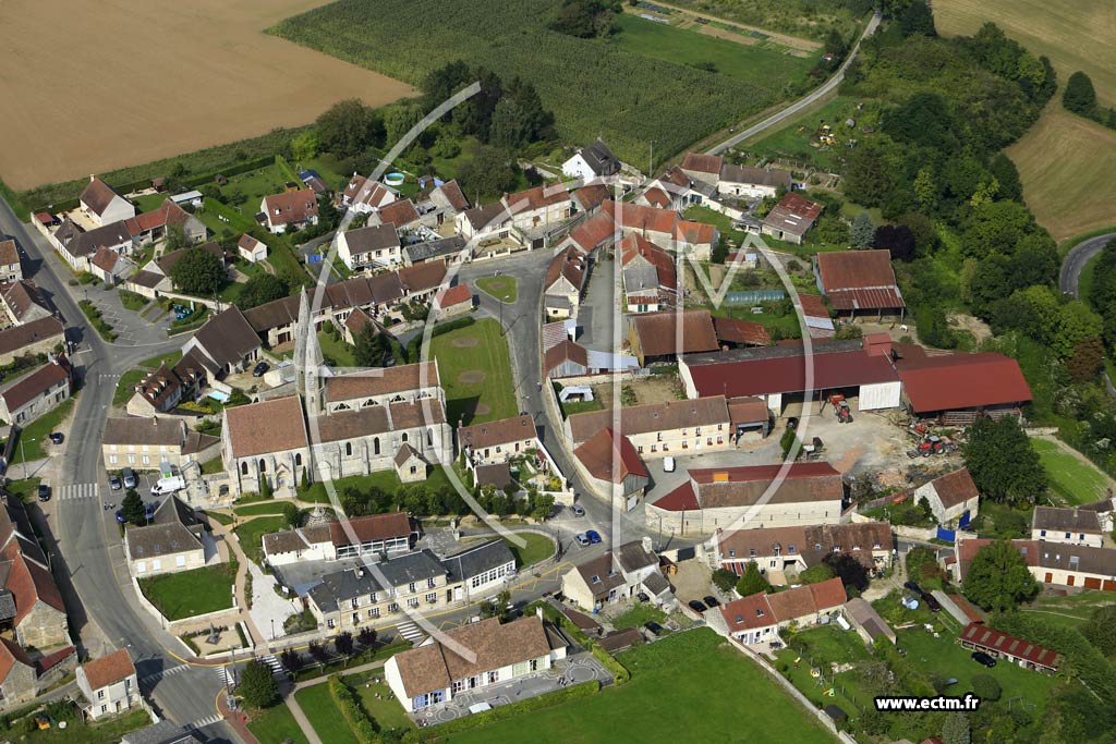 Photo arienne de Cambronne-ls-Clermont