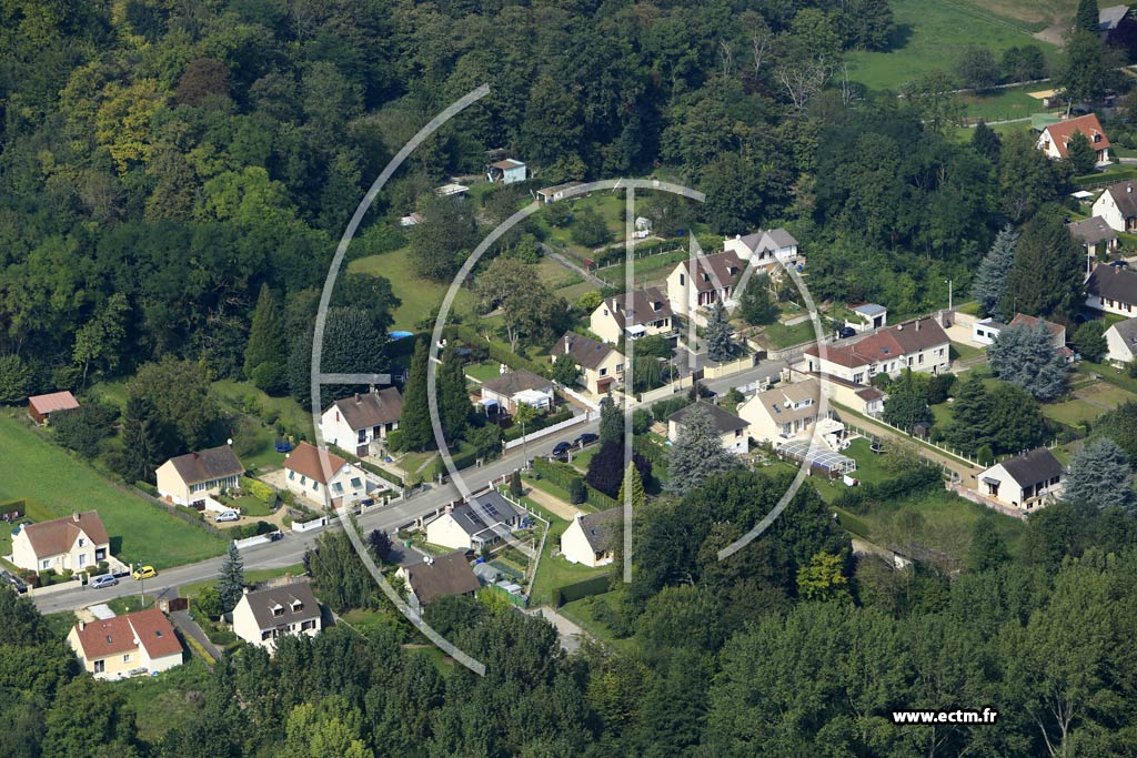 Photo arienne de Cambronne-ls-Clermont (la Croix de Vaux)