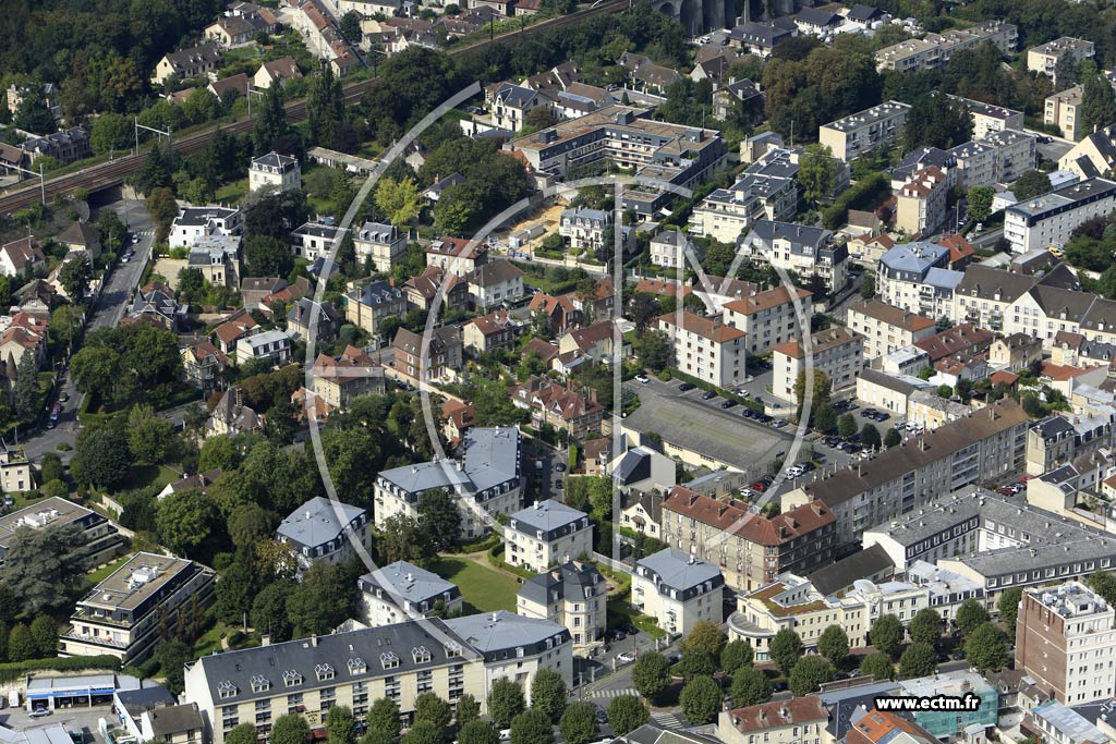 Photo arienne de Chantilly (Quartier de l'Av. du Marchal Joffre)