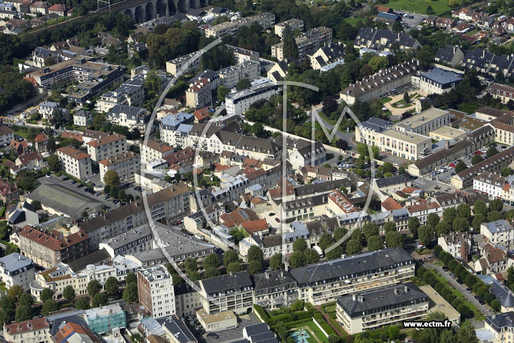 Photo arienne de Chantilly (Quartier de l'Av. du Marchal Joffre)
