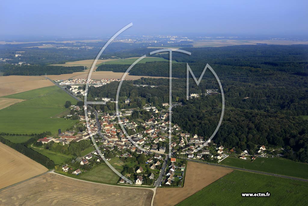 Photo arienne de Cires-ls-Mello (le Tillet)