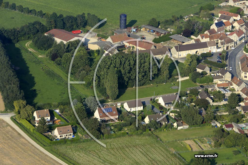 Photo arienne de Cires-ls-Mello (le Tillet)