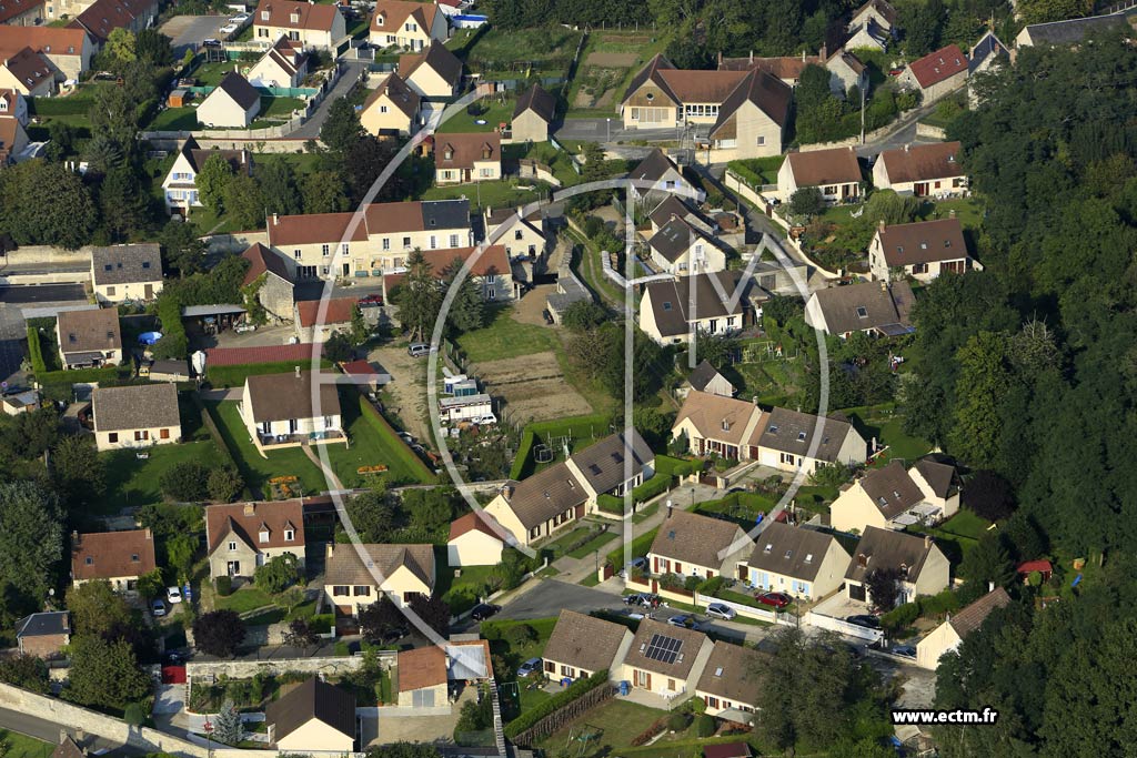 Photo arienne de Cires-ls-Mello (le Tillet)