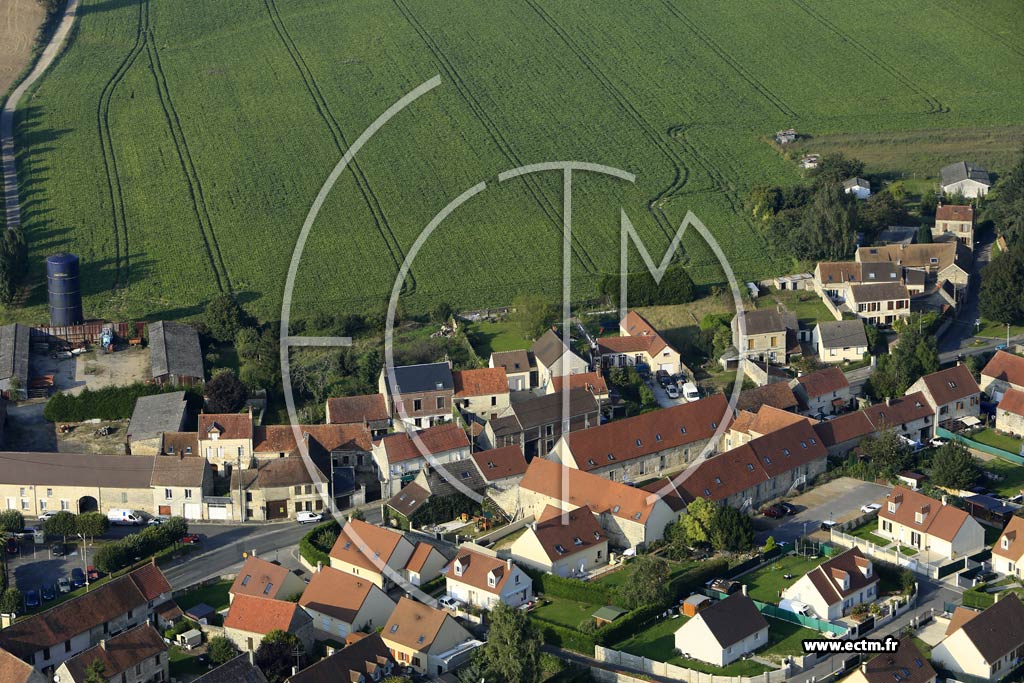 Photo arienne de Cires-ls-Mello (le Tillet)