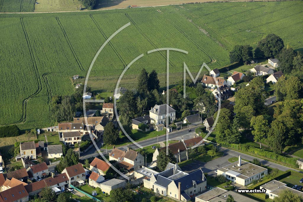Photo arienne de Cires-ls-Mello (le Tillet)