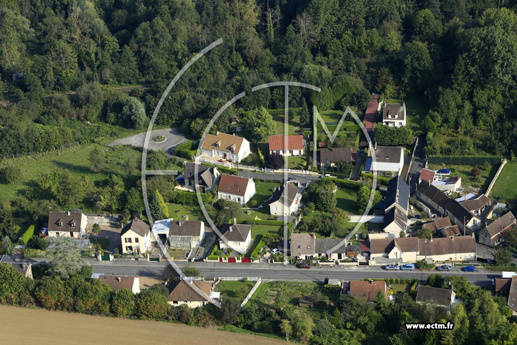 Photo arienne de Cires-ls-Mello (les Hautes Carrires)