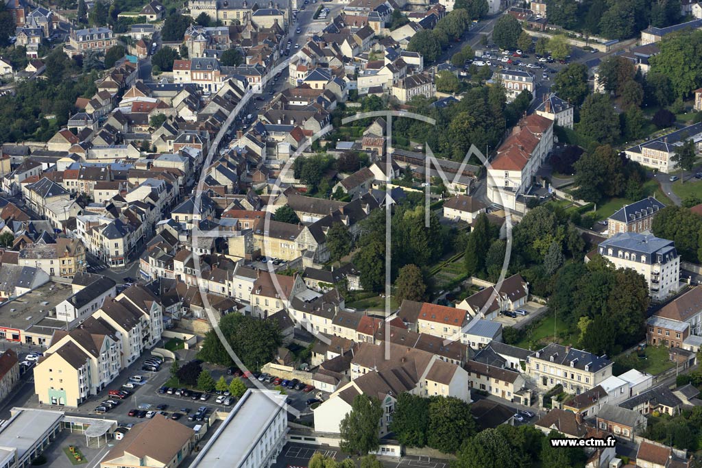 Photo arienne de Clermont