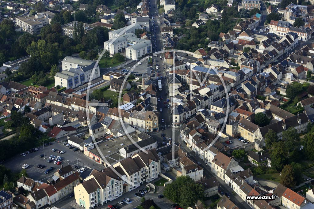Photo arienne de Clermont