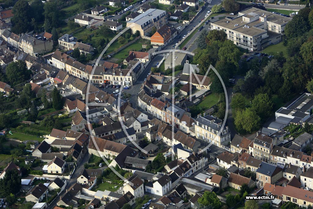 Photo arienne de Clermont