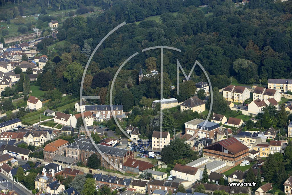 Photo arienne de Clermont