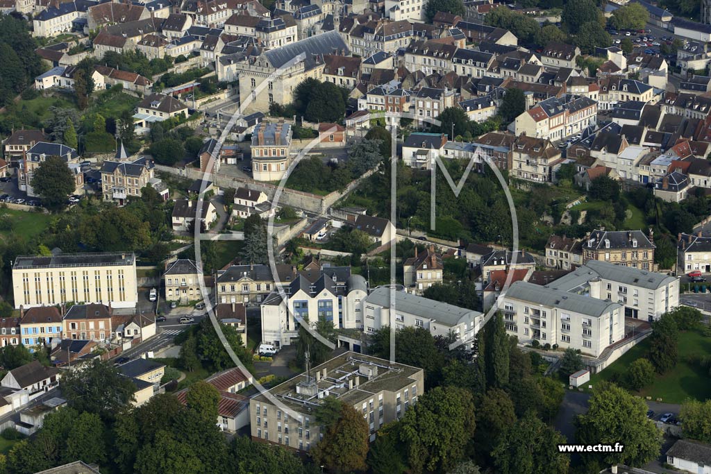Photo arienne de Clermont
