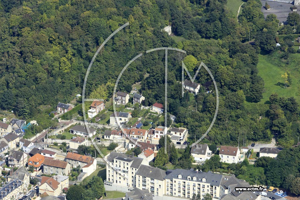 Photo arienne de Creil (Moulin)