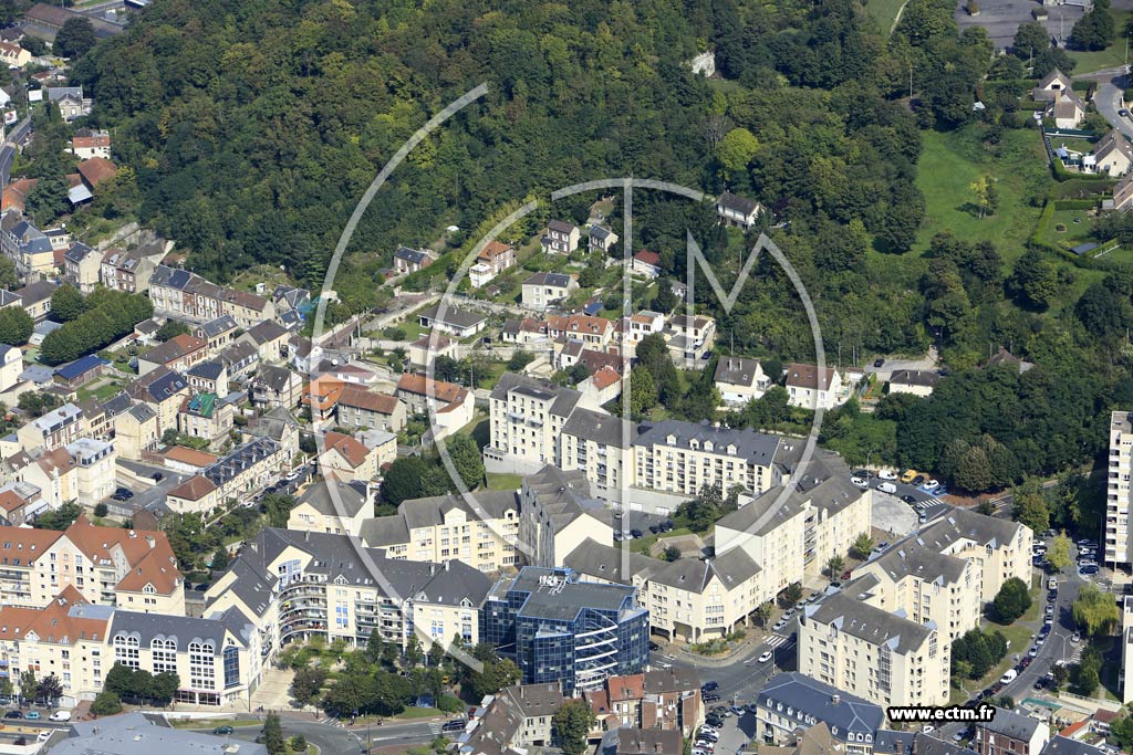 Photo arienne de Creil (Rive Gauche)