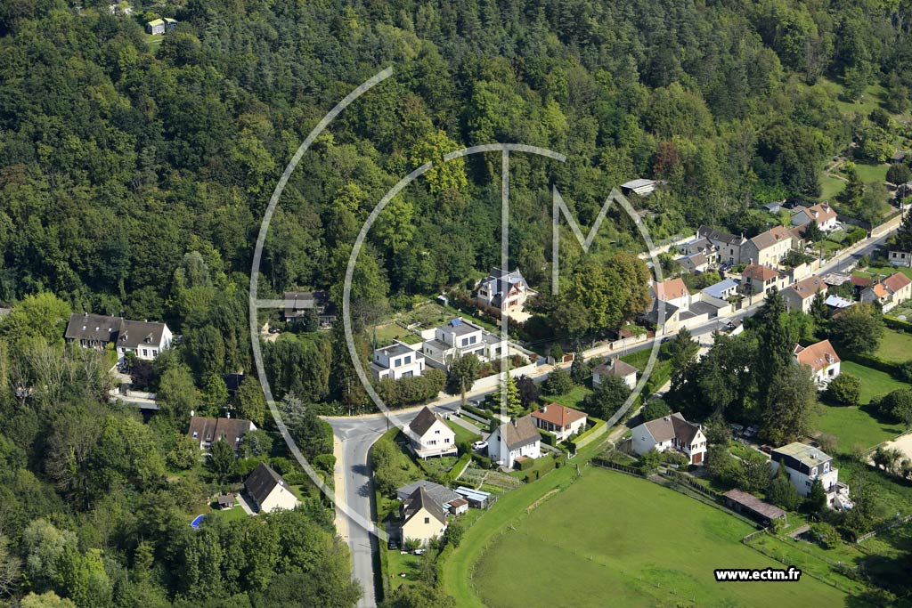 Photo arienne de Gouvieux (Chaumont)