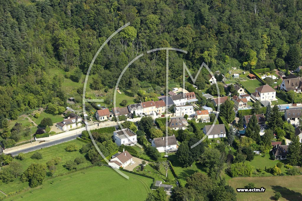 Photo arienne de Gouvieux (Chaumont)