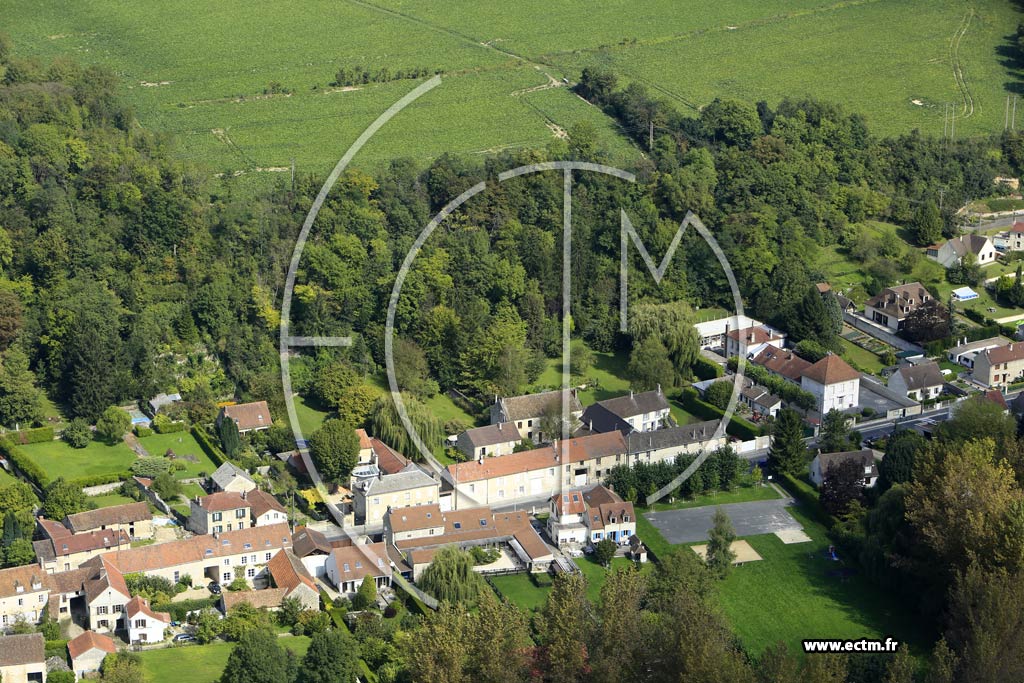 Photo arienne de Gouvieux (Chaumont)