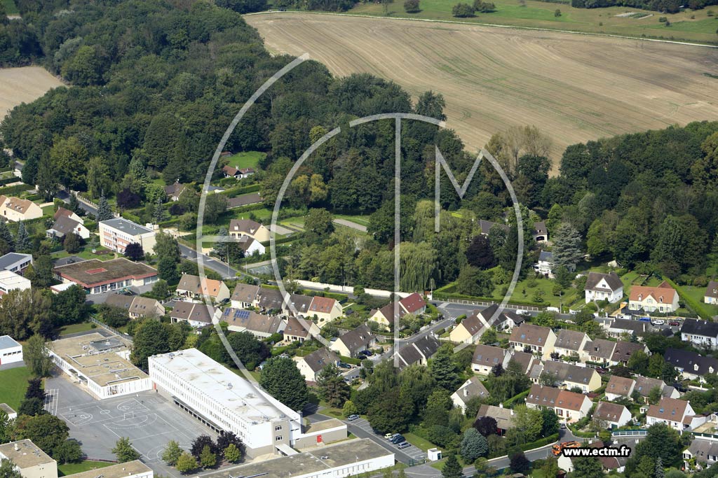 Photo arienne de Gouvieux (les Trous  Terre)