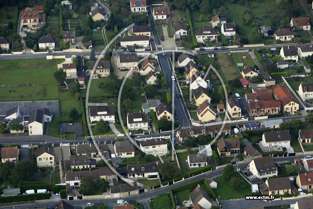 Photo arienne de Monchy-Saint-loi (Candilly)